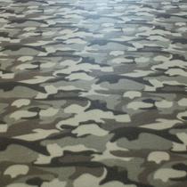 3 Metros Tecido Malha Soft Estampada Camuflado Cinza Preto