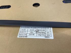 3 Metros Termo Retratil Ø 12mm Preto