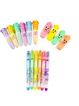 3 Mini Marca Textos Fofo Fofinhos Carinhas Kawai 3 Mini Marca Textos Fofo Fofinhos Carinhas Kawai