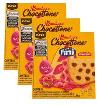 3 Mini Panetone Chocottone Bauducco Mini Fini Beijos 80g 3 Mini Panetone Chocottone Bauducco Mini Fini Beijos 80g