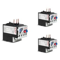 3 Mini Relé Térmico 9A-13A Steck Ajustável SR2115Z1H 60hz 3 Mini Relé Térmico 9A-13A Steck Ajustável SR2115Z1H 60hz