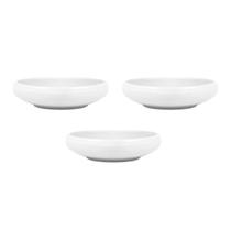 3 Mini Tigelas Rasas 15cm 100% Melamina Gourmet Mix 3 Mini Tigelas Rasas 15cm 100% Melamina Gourmet Mix