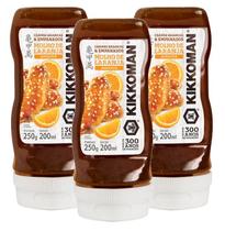 3 Molho Laranja Agridoce Carne Branca Kikkoman 200ml