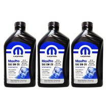 3 mopar maxpro 0w20 sintético - gasolina e flex