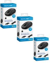 3 Mouses Sem Fio USB Multilaser MS2500 3 Mouses Sem Fio USB Multilaser MS2500