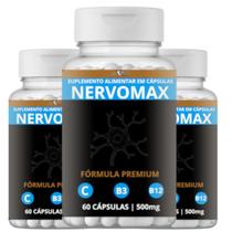 3 nervomax original 60 cápsulas