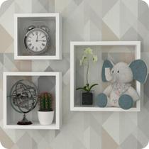 3 Nichos Para Quarto De Bebê Infantil Parede Branco 3 Nichos Para Quarto De Bebê Infantil Parede Branco