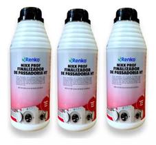 3 Nixx Finalizador De Passadoria Ht 1l Para Tecido Renko - Remko