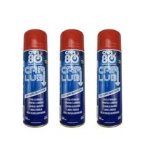 3 Óleo Antiferrugem Lubrificante Desengripante Spray Car 80