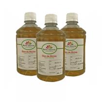 3 Óleo Rícino Puro C/ Laudo De Análise Cresc.de Cabelo 500ml