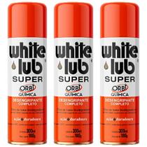 3 Óleos Desengripante E Antiferrugem Spray 300ml - White Lub