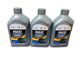 3 Oleos Lubrificante de Motor 5w40 Api SN Sintetico Vw Maxi