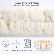 3 Pack Spa Headbands Microfiber Headbands SkinCare Headband