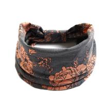 3 Pack Wide Boho Headbands for Women and Girls, Elastic Tu 3 Pack Wide Boho Headbands for Women and Girls, Elastic Tu