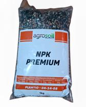 3 pacotes de Adubo NPK Premium 041408 Fertilizante Granulado de 1kg Ideal para Orquídeas, Suculentas e Plantas