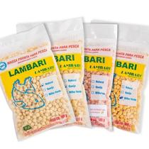3 Pacotes de Isca Pronta para Pesca de Lambari - Queijo, Milho Verde e Natural