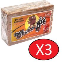 3 Pacotes De Pé De Moleque Choko-Pé 1,3Kg