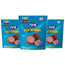 3 Pacotes Fini Bombom Recheado 55g - Escolha o Sabor