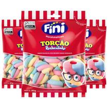 3 Pacotes Marshmallow Torção Recheadinho Fini 80g 3 Pacotes Marshmallow Torção Recheadinho Fini 80g