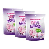 3 Pacotes Marshmallow Zero Açúcar 70g Florestal 3 Pacotes Marshmallow Zero Açúcar 70g Florestal