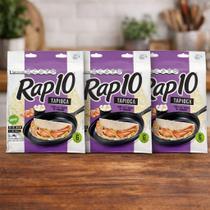 3 Pacotes Rap10 Tapioca Pronta para o consumo Validade Longa