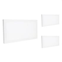 3 Painel de Led Taschibra Pro Retangular de Sobrepor 32W Bivolt 6500K Luz Branca 3 Painel de Led Taschibra Pro Retangular de Sobrepor 32W Bivolt 6500K Luz Branca
