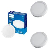 3 Painel Plafon Led 12w Philips Embutir 3000k Quente Bivolt 3 Painel Plafon Led 12w Philips Embutir 3000k Quente Bivolt