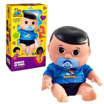 3 Palavrinhas Boneco Miguel Bebê 26 Cm Vinil Deus É Amor - Adijomar 3 Palavrinhas Boneco Miguel Bebê 26 Cm Vinil Deus É Amor - Adijomar