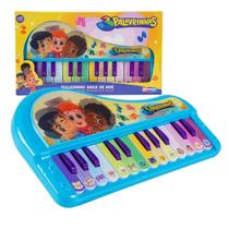 3 Palavrinhas Teclado Infantil Holográfico Arca De Noé Original, Yes Toys, Pianinho De Brinquedo 3 Palavrinhas Teclado Infantil Holográfico Arca De Noé Original, Yes Toys, Pianinho De Brinquedo