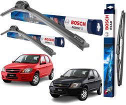 3 Palheta Limpador Parabrisa Original Bosch GM Celta 2005 2006 2007 2008 2009 2010 2011 2012 a 2018