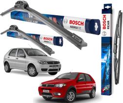 3 Palheta Limpador Parabrisa Original Bosch Palio Fire Way EXL 2004 2005 2006 2007 2008 2009 2010