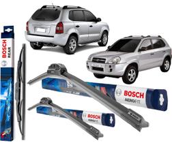 3 palheta limpador parabrisa ORIGINAL bosch tucson 2004 2005 2006 2007 a 2016