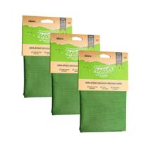 3 Pano De Limpeza De Vidros e Espelhos Magico Ecomais ecologico Ákora Premium