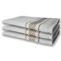 3 Panos De Prato Atoalhado Felpudo 370G/M² Premium Marrom 3 Panos De Prato Atoalhado Felpudo 370G/M² Premium Marrom