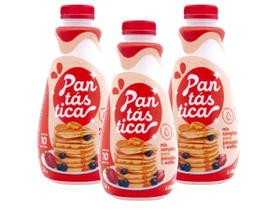 3 Pantástica Original 300g Massa Pronta Para Panquecas E Waffles 3 Pantástica Original 300g Massa Pronta Para Panquecas E Waffles