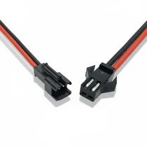 3 Pares Conector JST 2.54mm 2 Pinos Plugue Macho e Fêmea para Fios e Projetos Eletrônicos