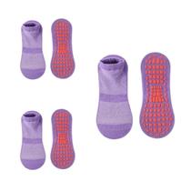 3 Pares de Meias Antiderrapante Infantil 3 Tamanhos 3 Pares de Meias Antiderrapante Infantil 3 Tamanhos