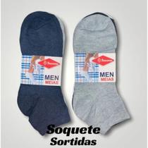 3 Pares de Meias Masculina Sortidas