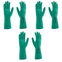 3 Pares Luva Borracha Nitrílica Super Nitro Green CA 33334 3 Pares Luva Borracha Nitrílica Super Nitro Green CA 33334