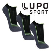 3 Pares Meia Lupo Premium Original Dry Performance Sport