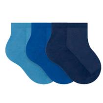 3 Pares Meia Menino Bebê Cano Curto 21 a 24 Selene
