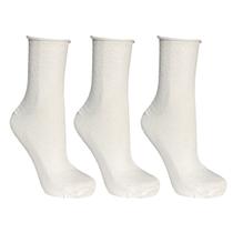 3 Pares Meia Sem Punho Masculina Algodão Não Aperta a Canela 3 Pares Meia Sem Punho Masculina Algodão Não Aperta a Canela