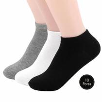 3 Pares Meia Soquete (GROSSA 100% Cotton Algodão) Cano Curto Feminina ( 34 a 41) ARA 3 Pares Meia Soquete (GROSSA 100% Cotton Algodão) Cano Curto Feminina ( 34 a 41) ARA