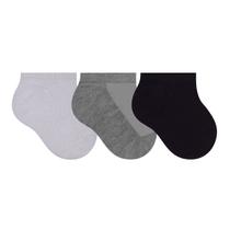 3 Pares Meias Infantil Bebê Kids Sapatilha Cano Curto Selene