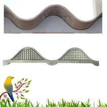 3 Passarinheira Grade Tela Para Telha Fibrocimento Cinza 3 Passarinheira Grade Tela Para Telha Fibrocimento Cinza