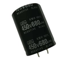 3 PÇS CAPACITOR ELETROLITICO 680X450V - 680UF X 450V 105º