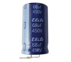 3 pçs capacitor eletrolitico 68x450v - 68uf x 450v 105 graus - 68mf x 450v 3 pçs capacitor eletrolitico 68x450v - 68uf x 450v 105 graus - 68mf x 450v