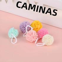 3 pçs casa de bonecas em miniatura móveis simulação banho bola modelo diy acessórios modelo cena