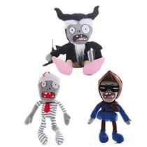 3 PCS Plantas VS Múmia Pelúcia 1 2 Stuffed Zombies Set Toy Mummy Zombie PVZ Plushies Figura Soft Doll Novo