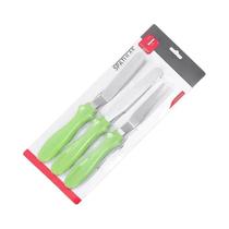 3 PCs / Set Creme Espatula Bolo Stripper raspador aço inoxidável Trowel Set ferramentas de cozinha